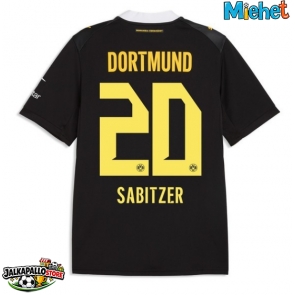 Borussia Dortmund Marcel Sabitzer #20 Vieraspaita 2026-27 Lyhythihainen